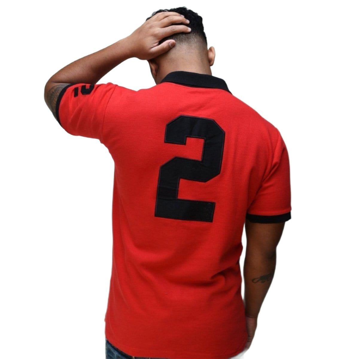 J.Hinton Collections Men's Marksmen Rugby Polo
