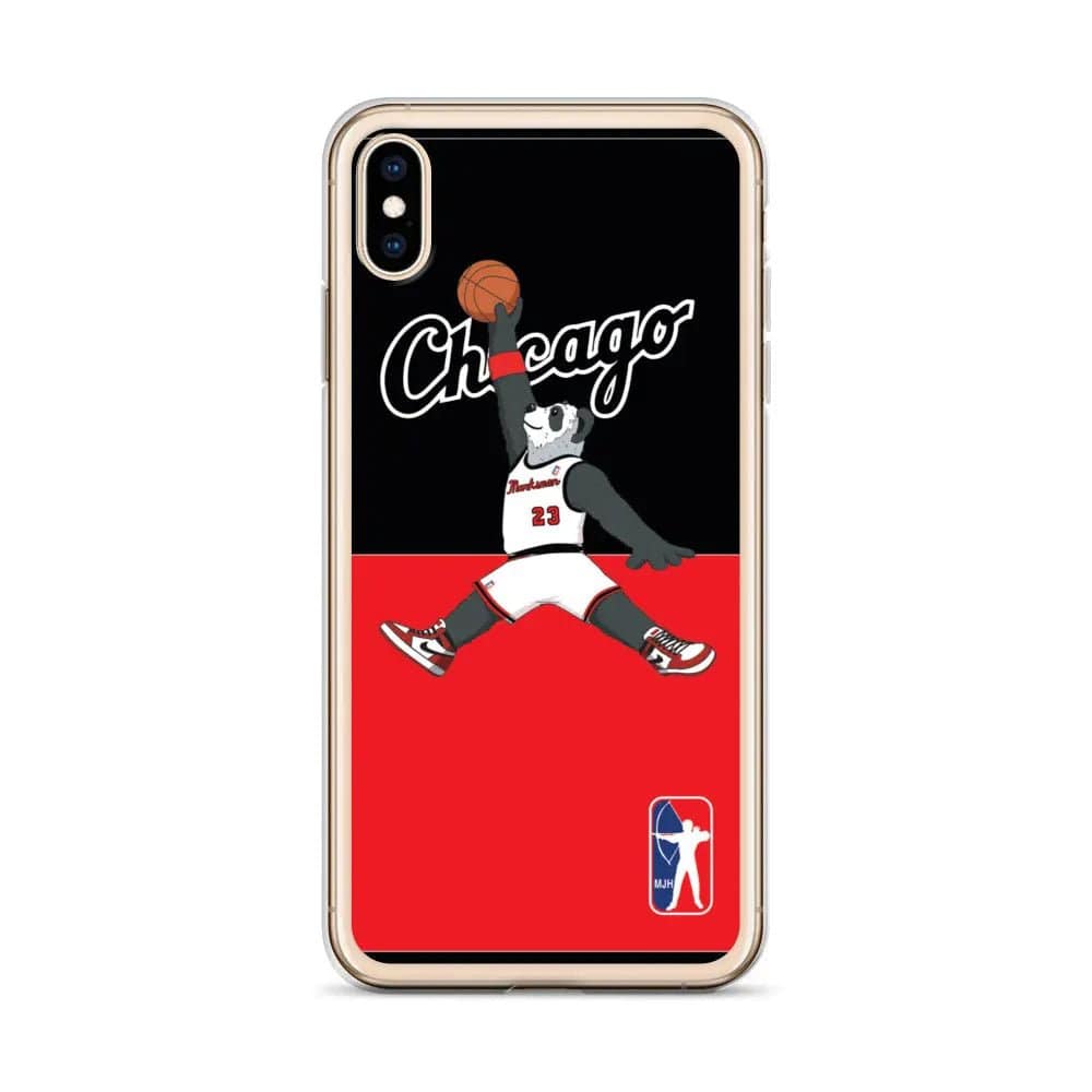 J.Hinton Collections MJH CHI-TOWN iPhone Case