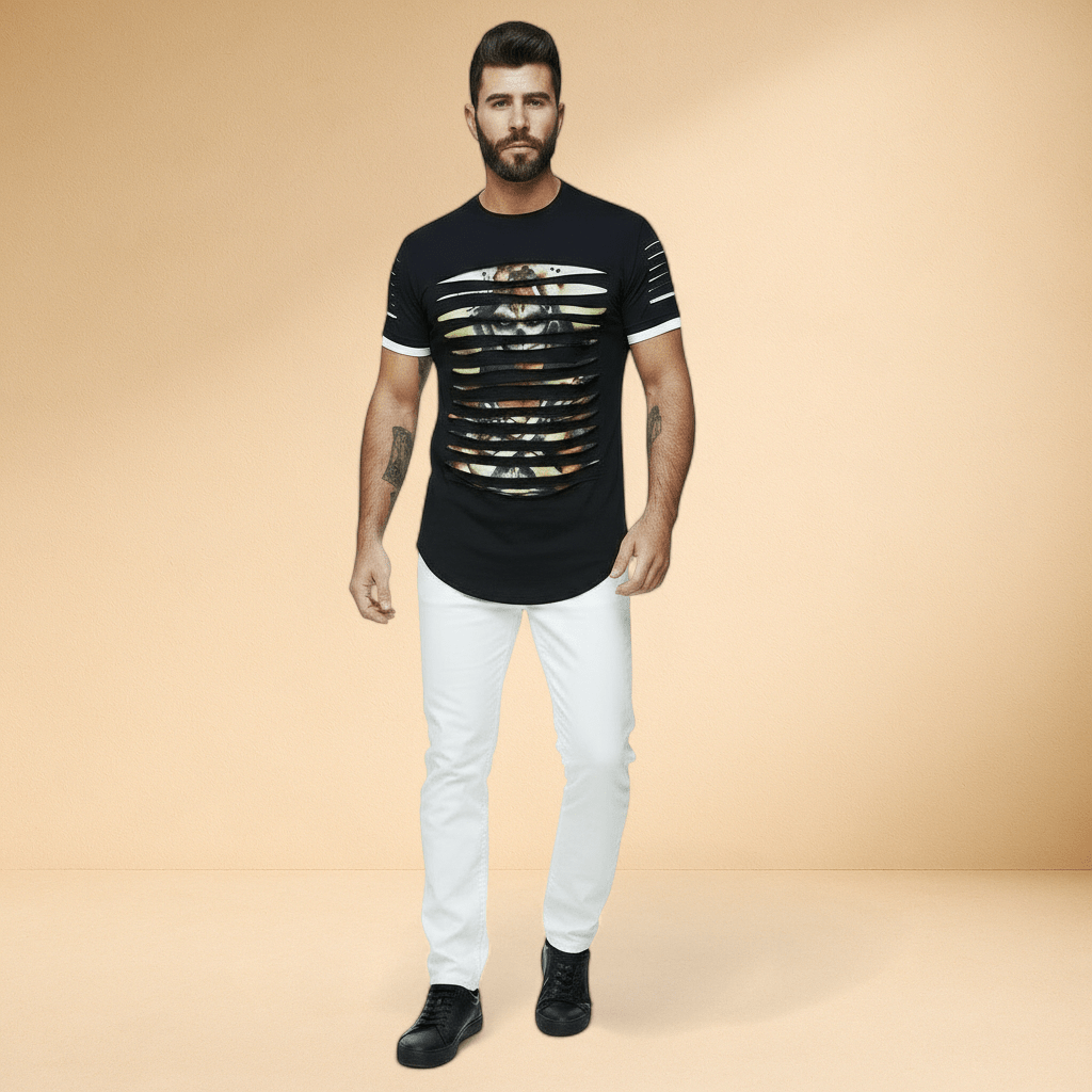 J. Hinton Signature “Ripped Vision” Tee - J.HINTON
