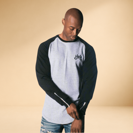 JH Diamond Print Sweatshirt - J.HINTON