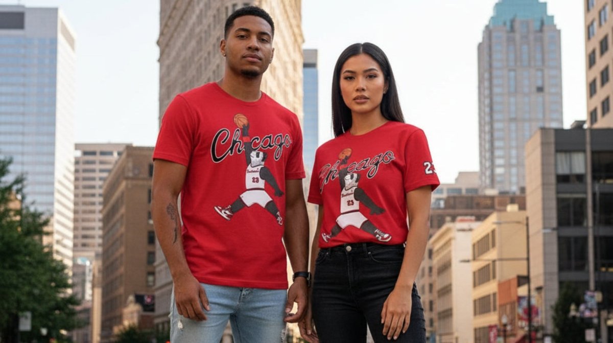 Men's Chicago Jordan Inspired T-Shirt - J.HINTON