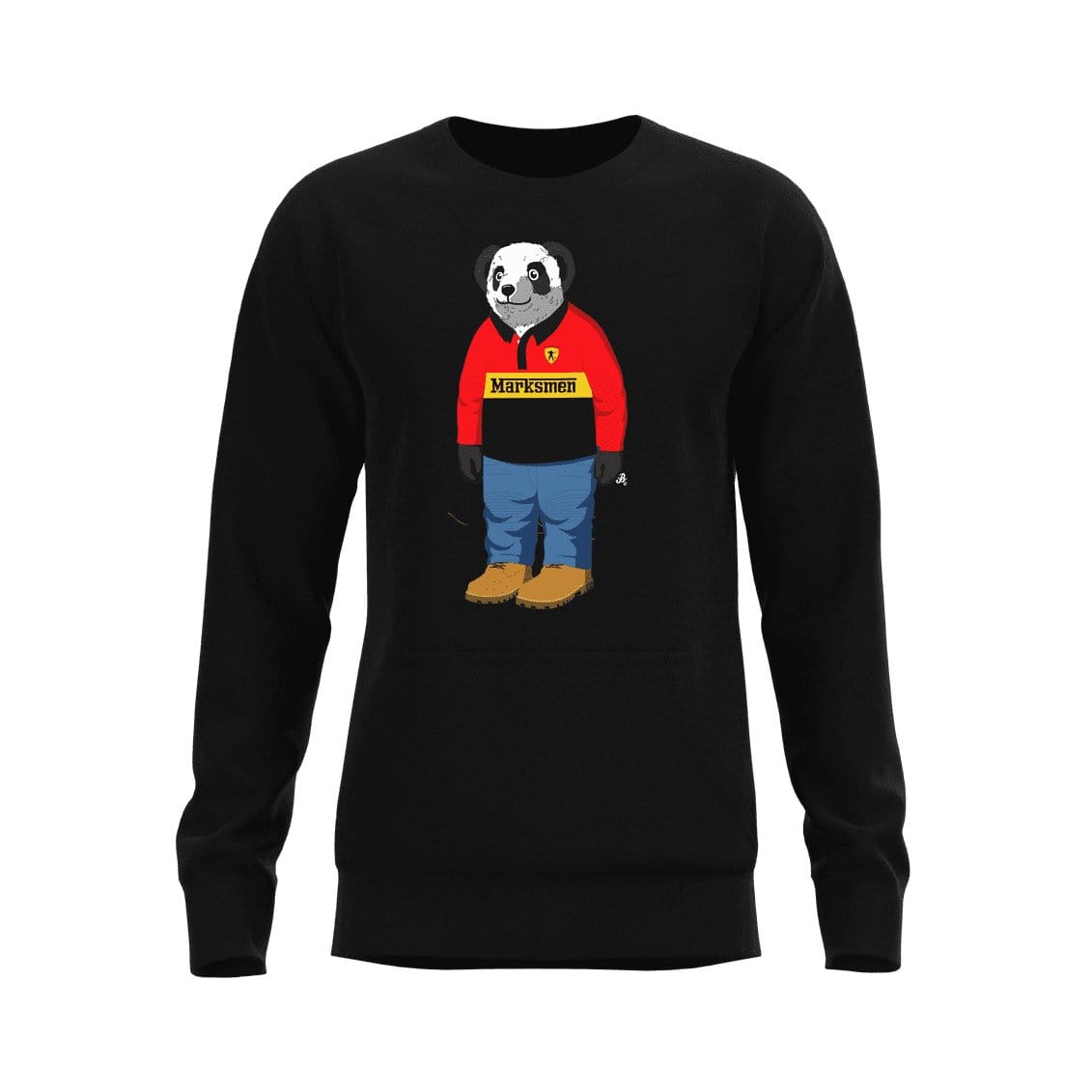 Men's Marksmenari Panda Sweatshirt - J.HINTON