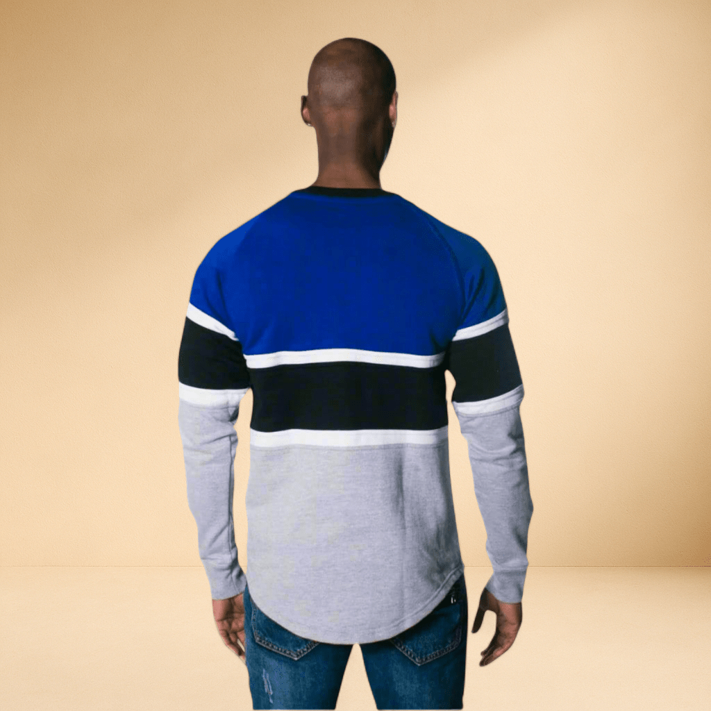 The Skyline Striped Sweatshirt - J.HINTON