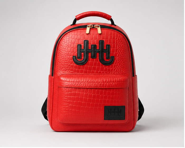 The Camden Backpack — Rouge view 1
