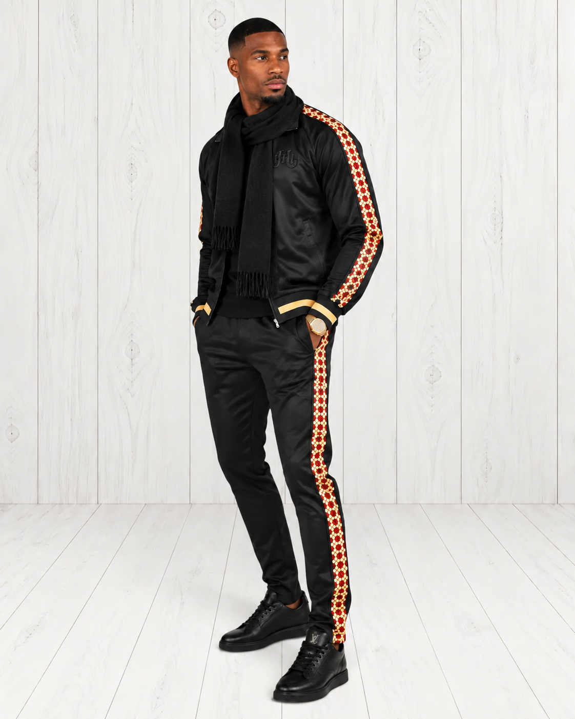 Lexen Signature Tracksuit — Noir view 6