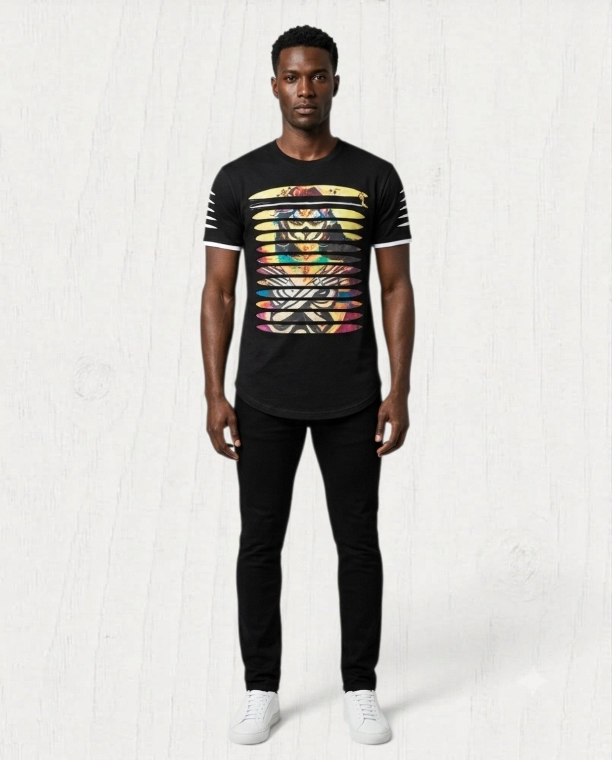 The Mercier Art Graphic T-Shirt — Noir view 2