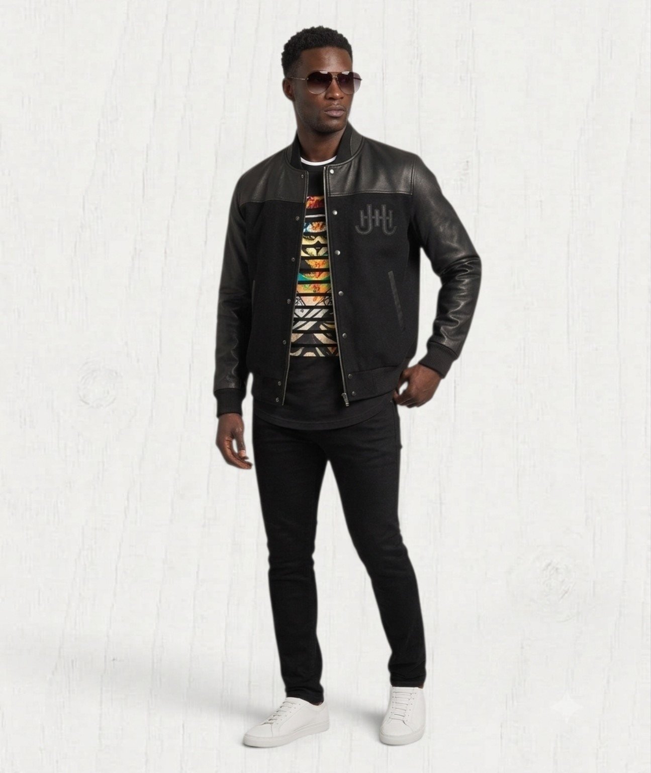 The Mercier Art Graphic T-Shirt — Noir view 6