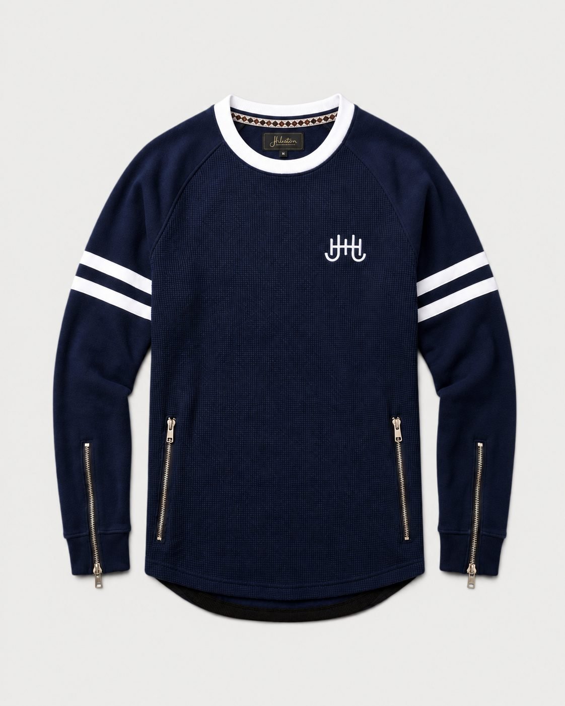 Rockmere Embroidered Sweatshirt — Navy view 1