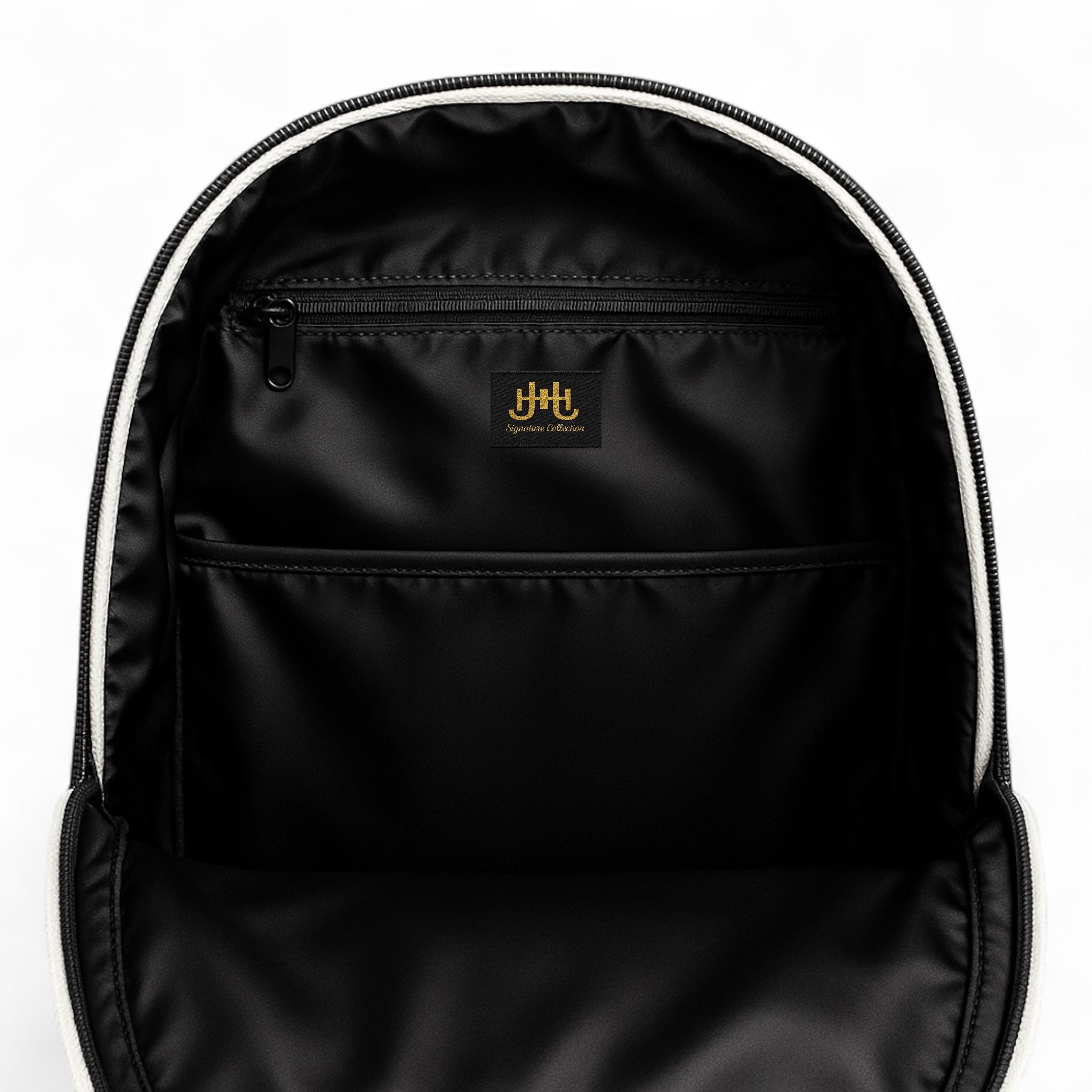J.H Monogram Croc Embossed- Backpack