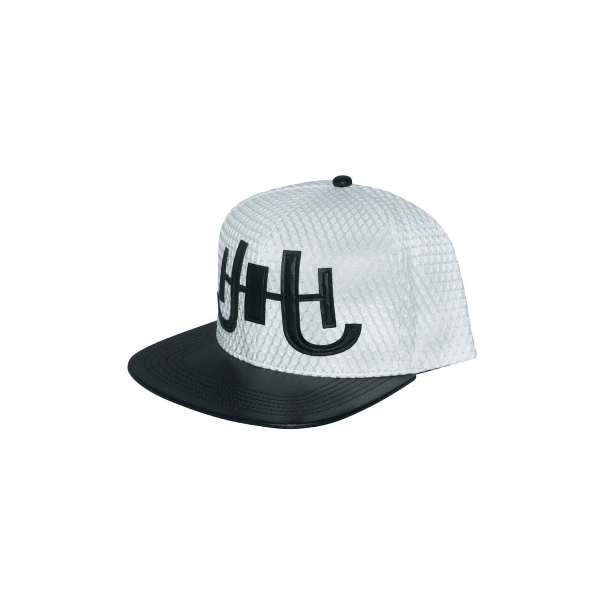 J.Hinton Collections Men’s J. H Leather Netted Signature Hat