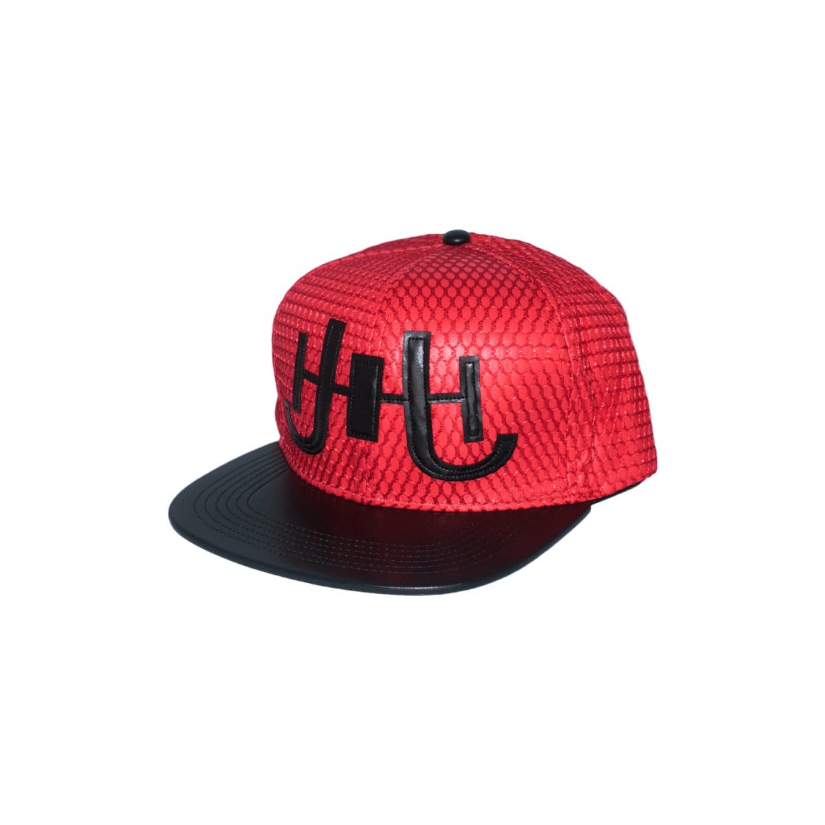 J.Hinton Collections Men’s J. H Leather Netted Signature Hat