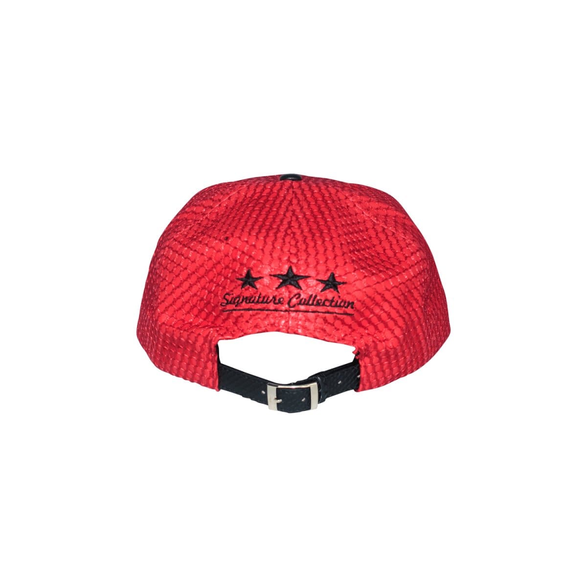 J.Hinton Collections Men’s J. H Leather Netted Signature Hat