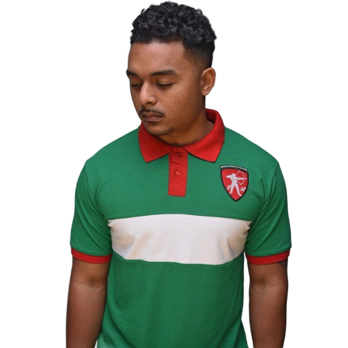 J.Hinton Collections Men's Marksmen- Classic Polo (Kelly Green)