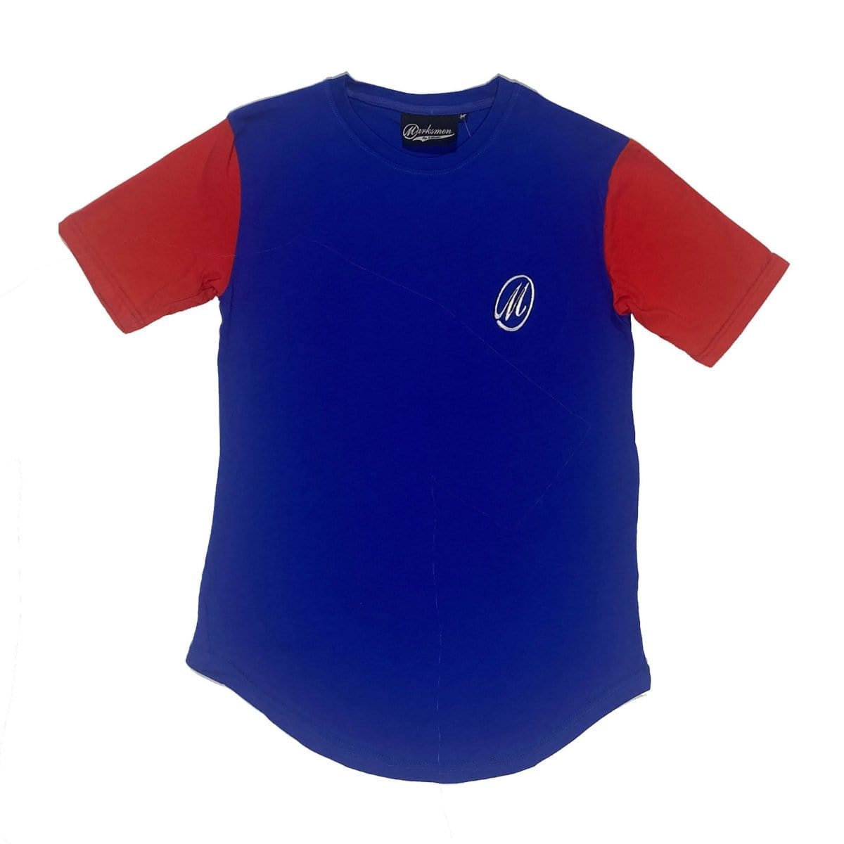 J.Hinton Collections Men's Marksmen Flight Club T-Shirt (Royal/Red)