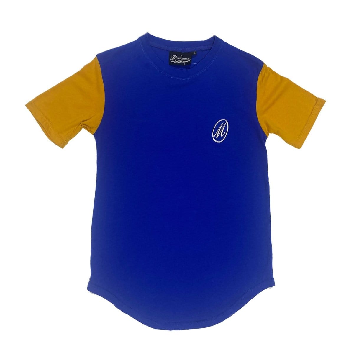 J.Hinton Collections Men's Marksmen Flight Club T-Shirt (Royal/Yellow)