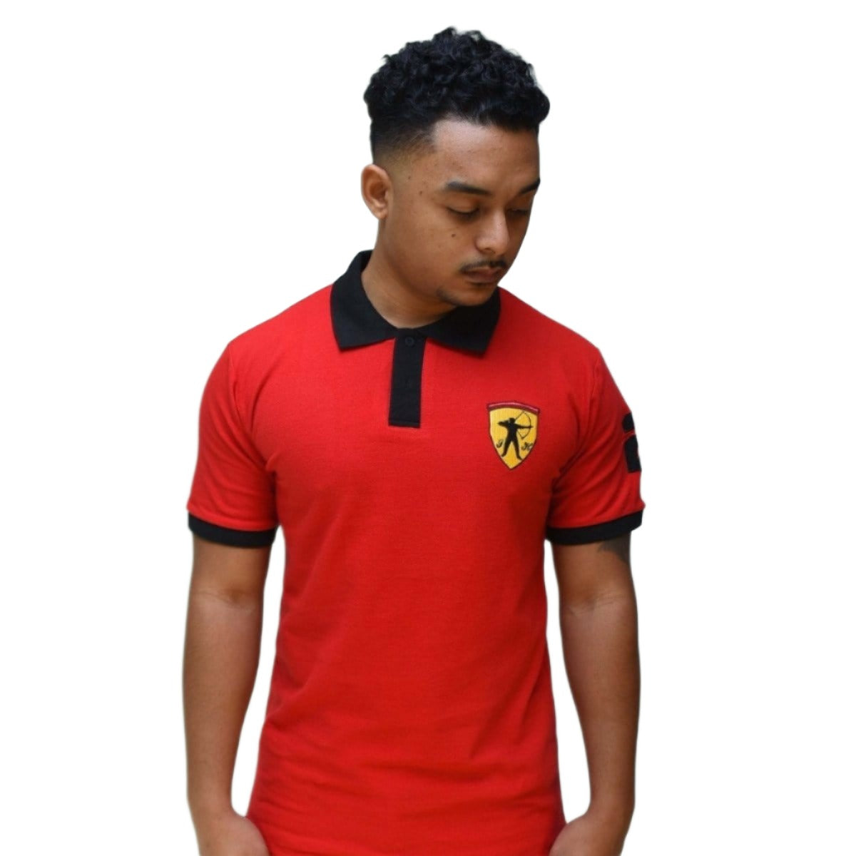 J.Hinton Collections Men's Marksmen Rugby Polo