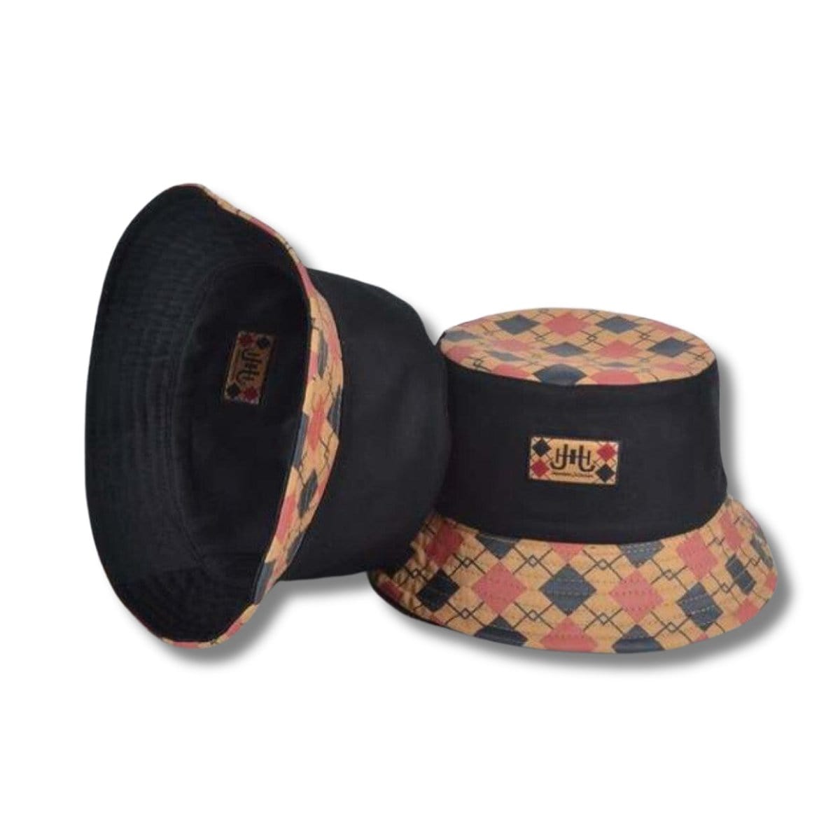 J.Hinton Collections Men’s Mosaic Reversible Bucket hat