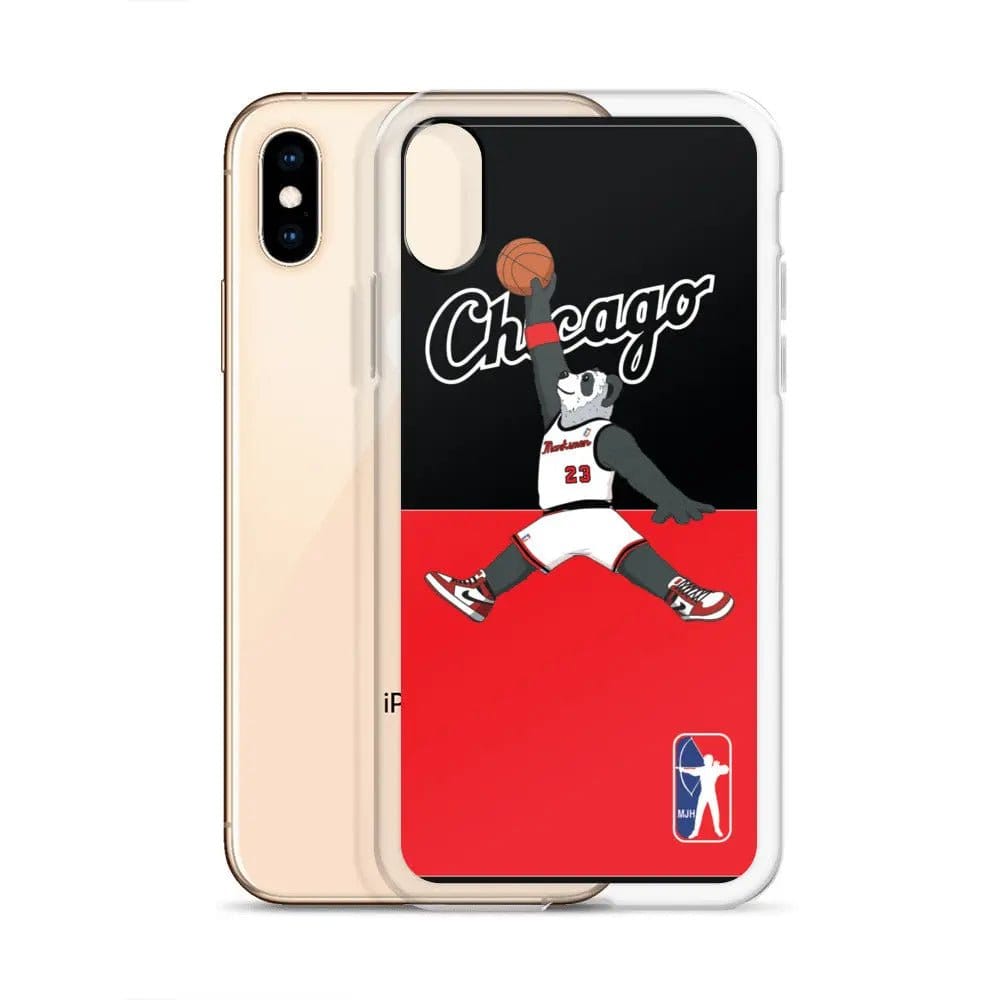 J.Hinton Collections MJH CHI-TOWN iPhone Case