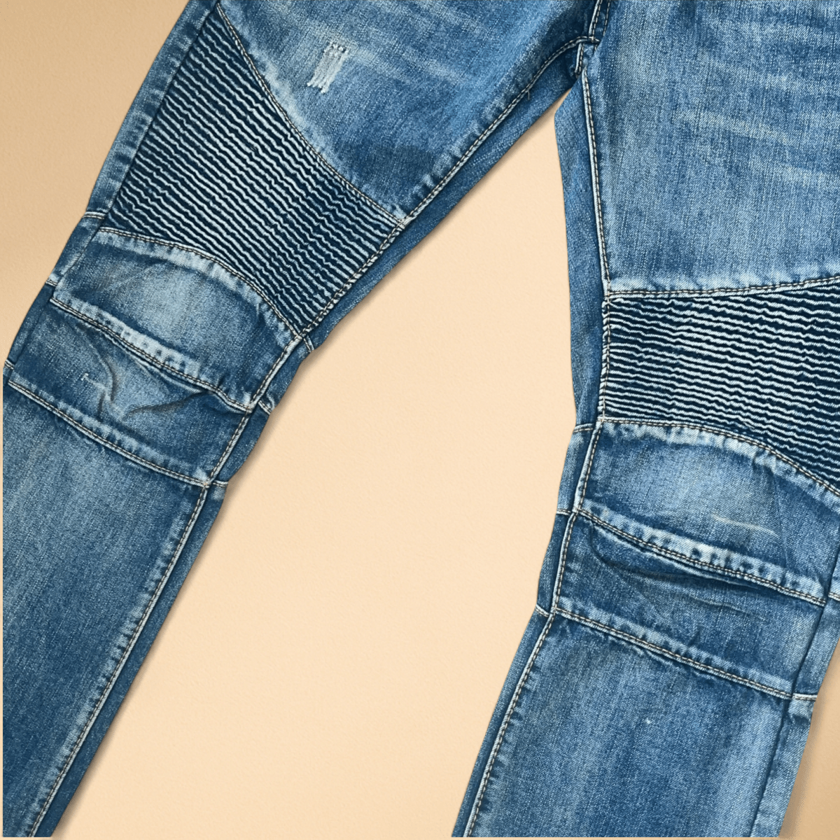J.Hinton Signature Moto - Stitch Slim Fit Denim - J.HINTON
