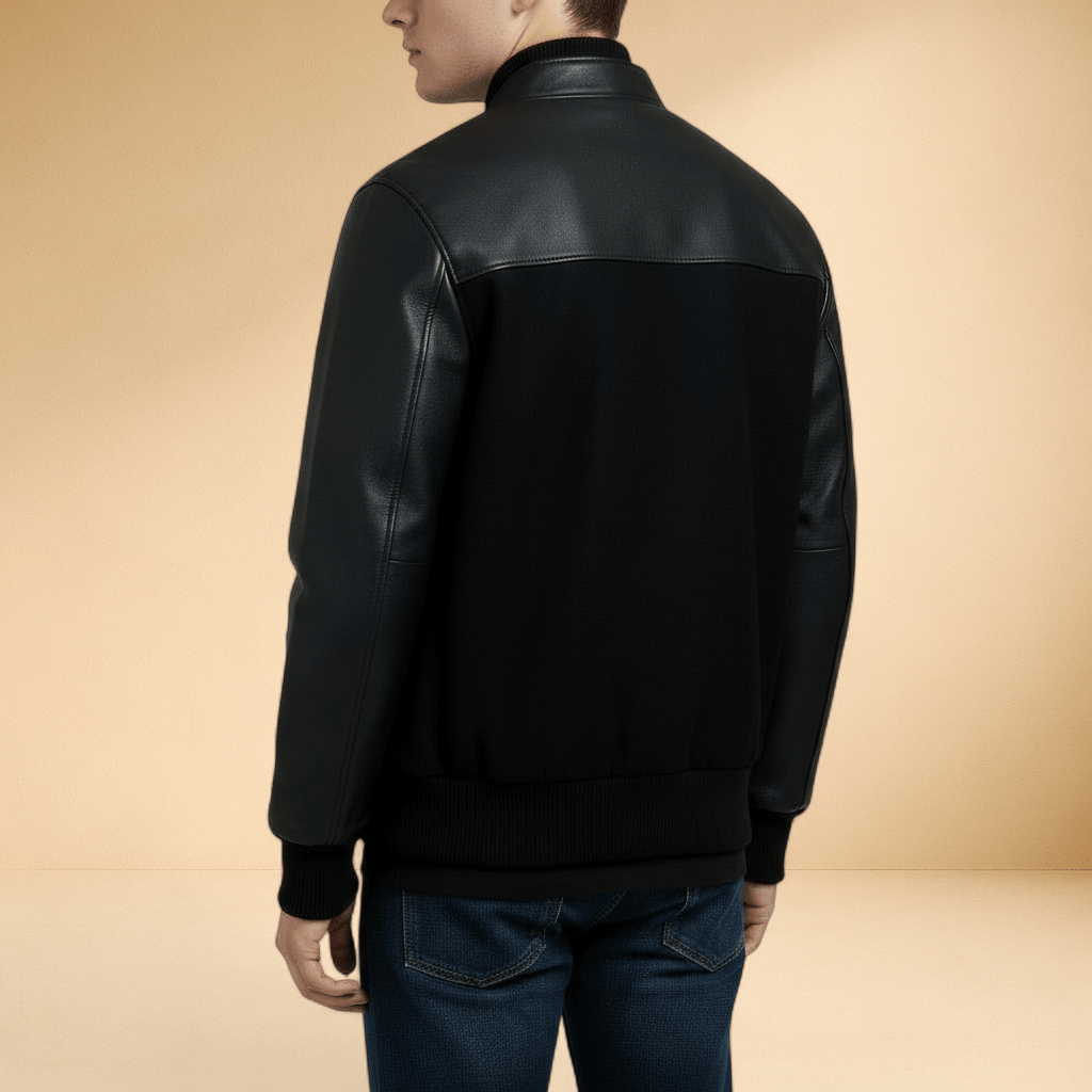 J.Hinton Varsity Jacket – Blackout Edition - J.HINTON