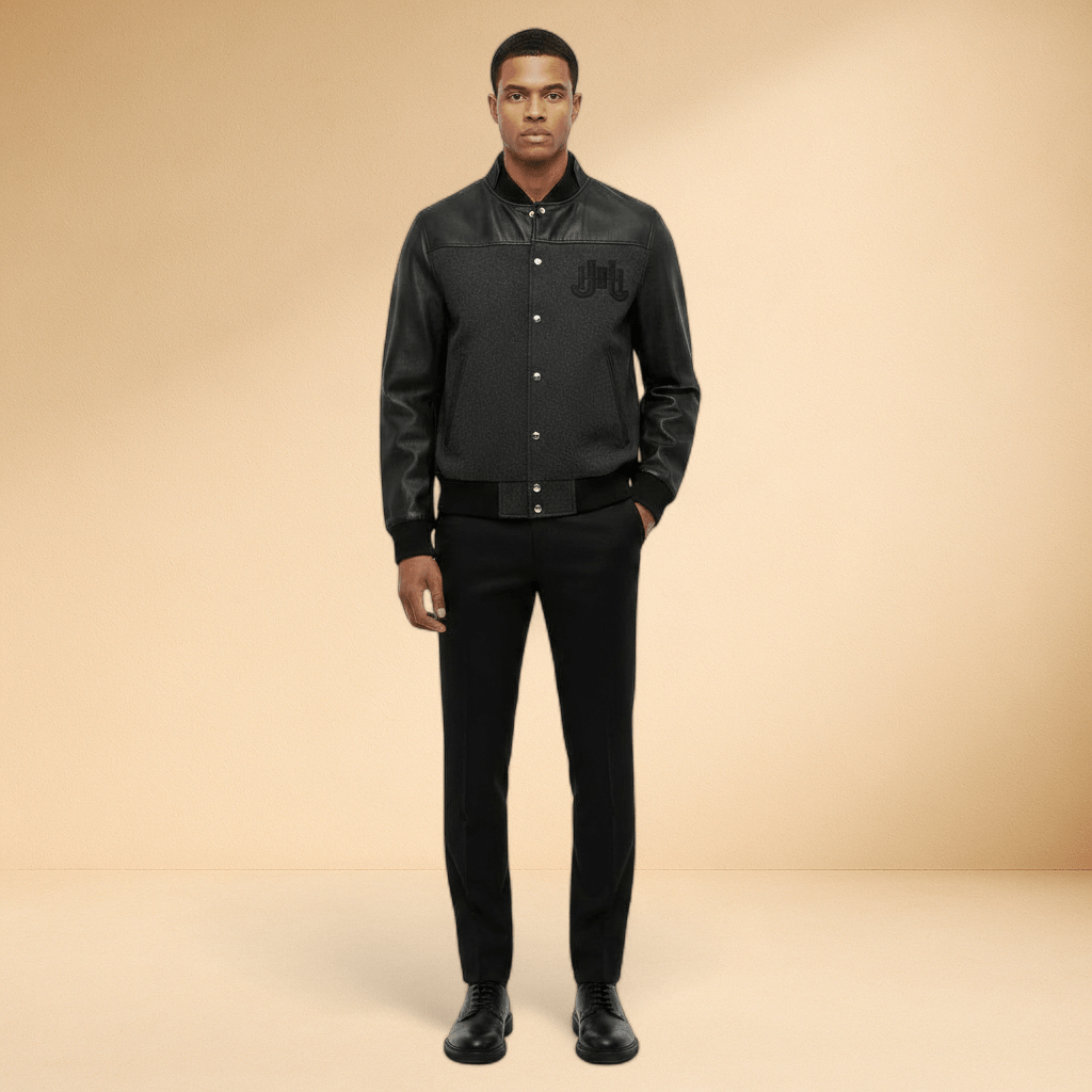 J.Hinton Varsity Jacket – Shadow Grey Edition - J.HINTON