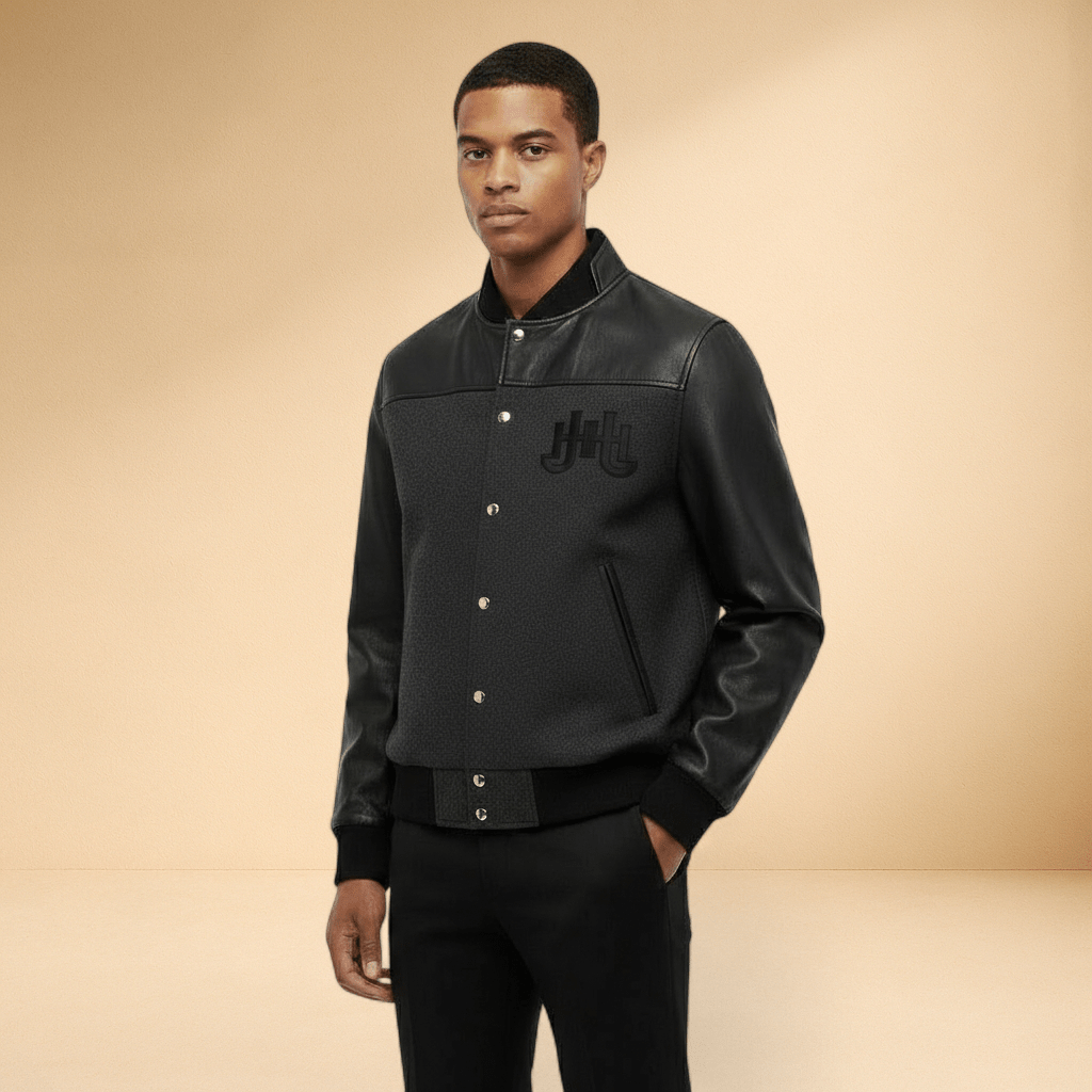 J.Hinton Varsity Jacket – Shadow Grey Edition - J.HINTON