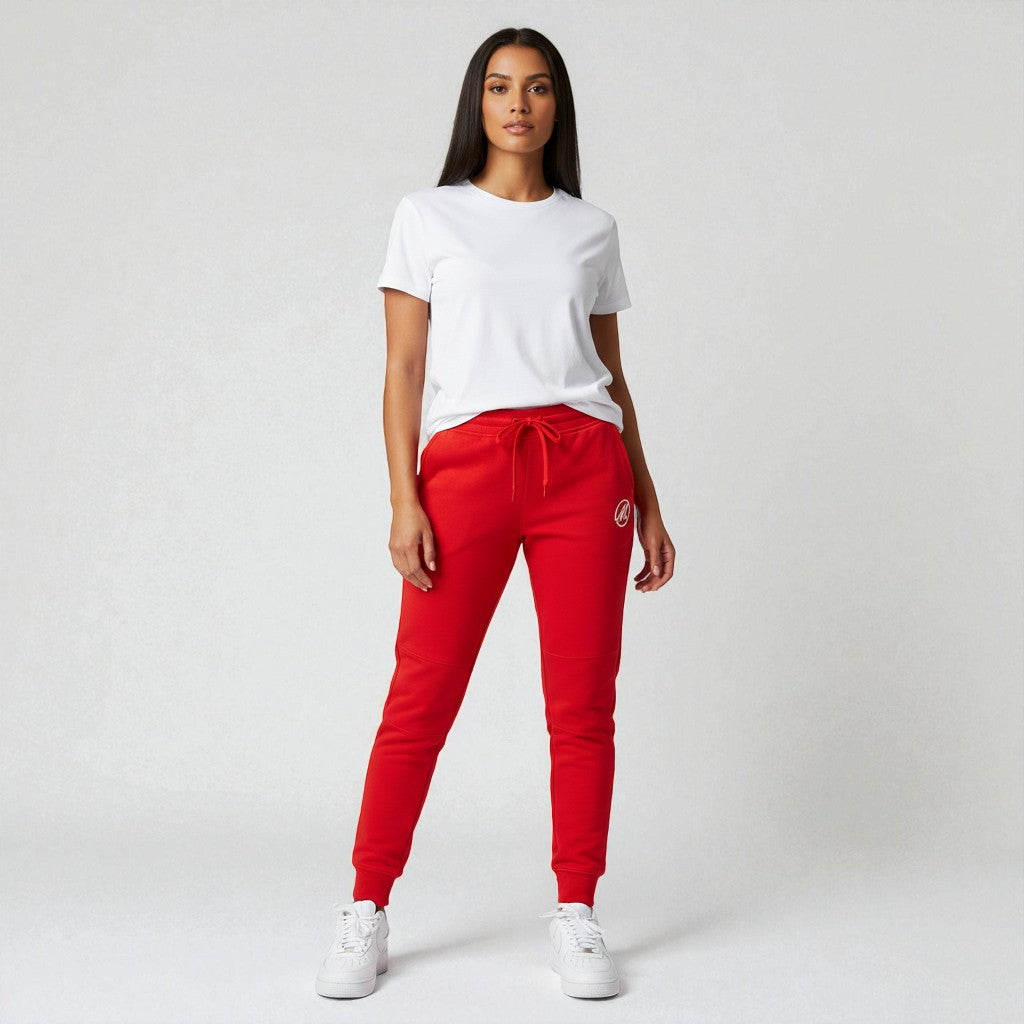 Tech Fleece Joggers – Crimson Red