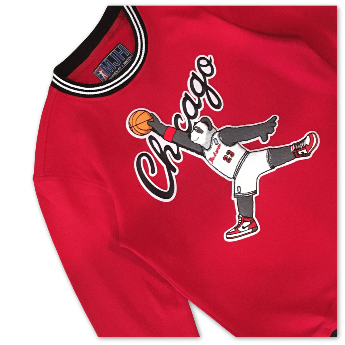 Men's Jordan Inspired Chicago Chenille Sweatshirt - J.HINTON