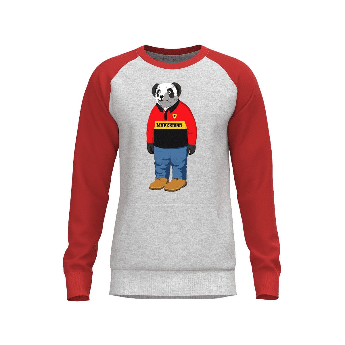 Men's Marksmenari Panda Sweatshirt - J.HINTON