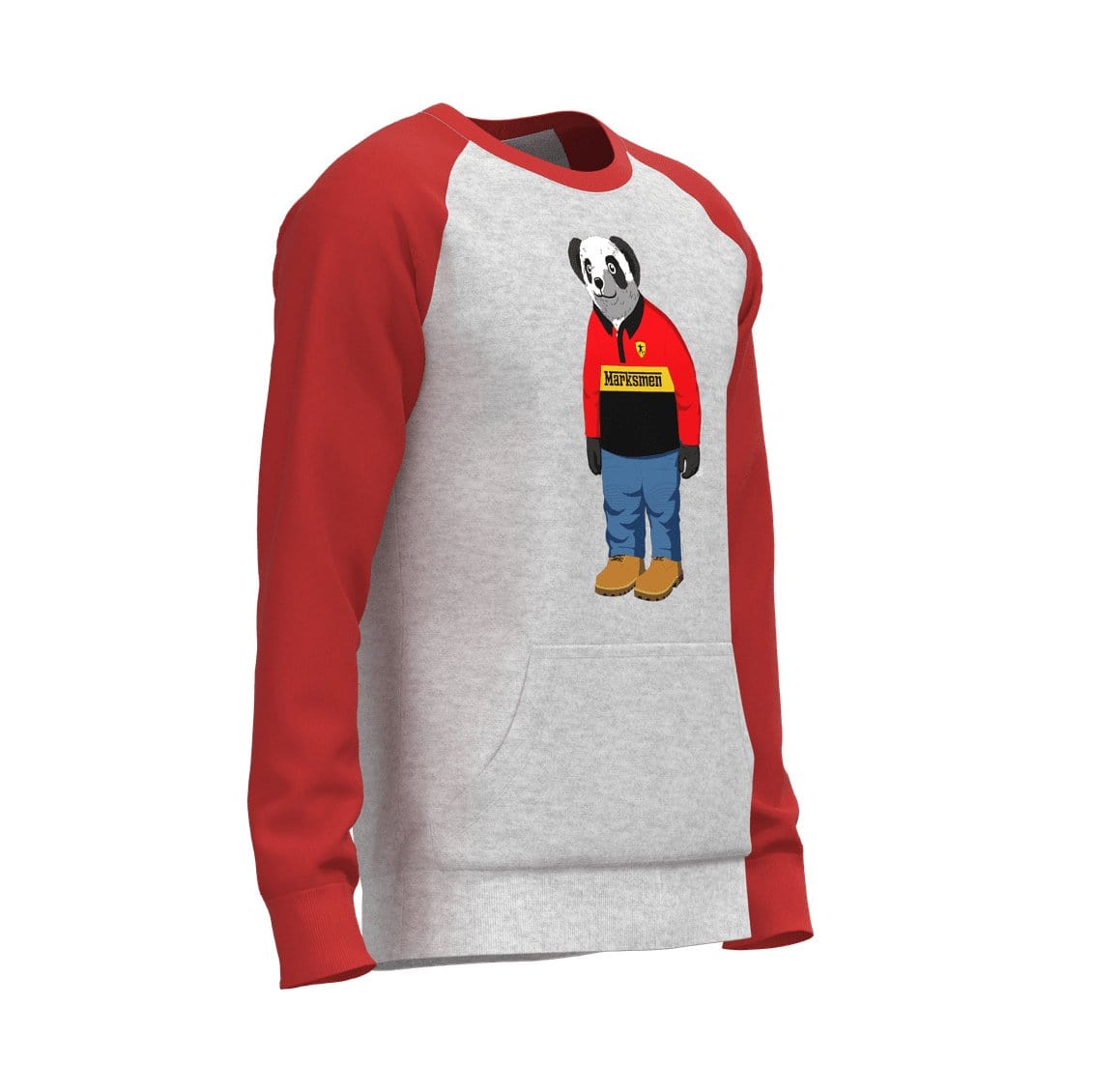 Men's Marksmenari Panda Sweatshirt - J.HINTON