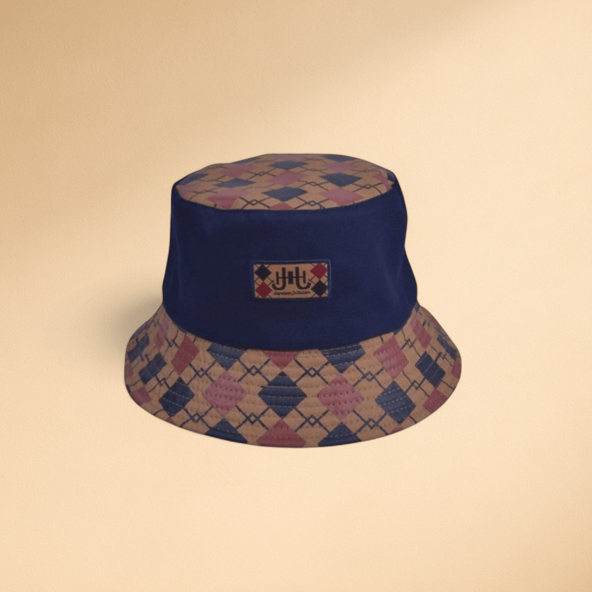 Men’s Mosaic Reversible Bucket hat - J.HINTON