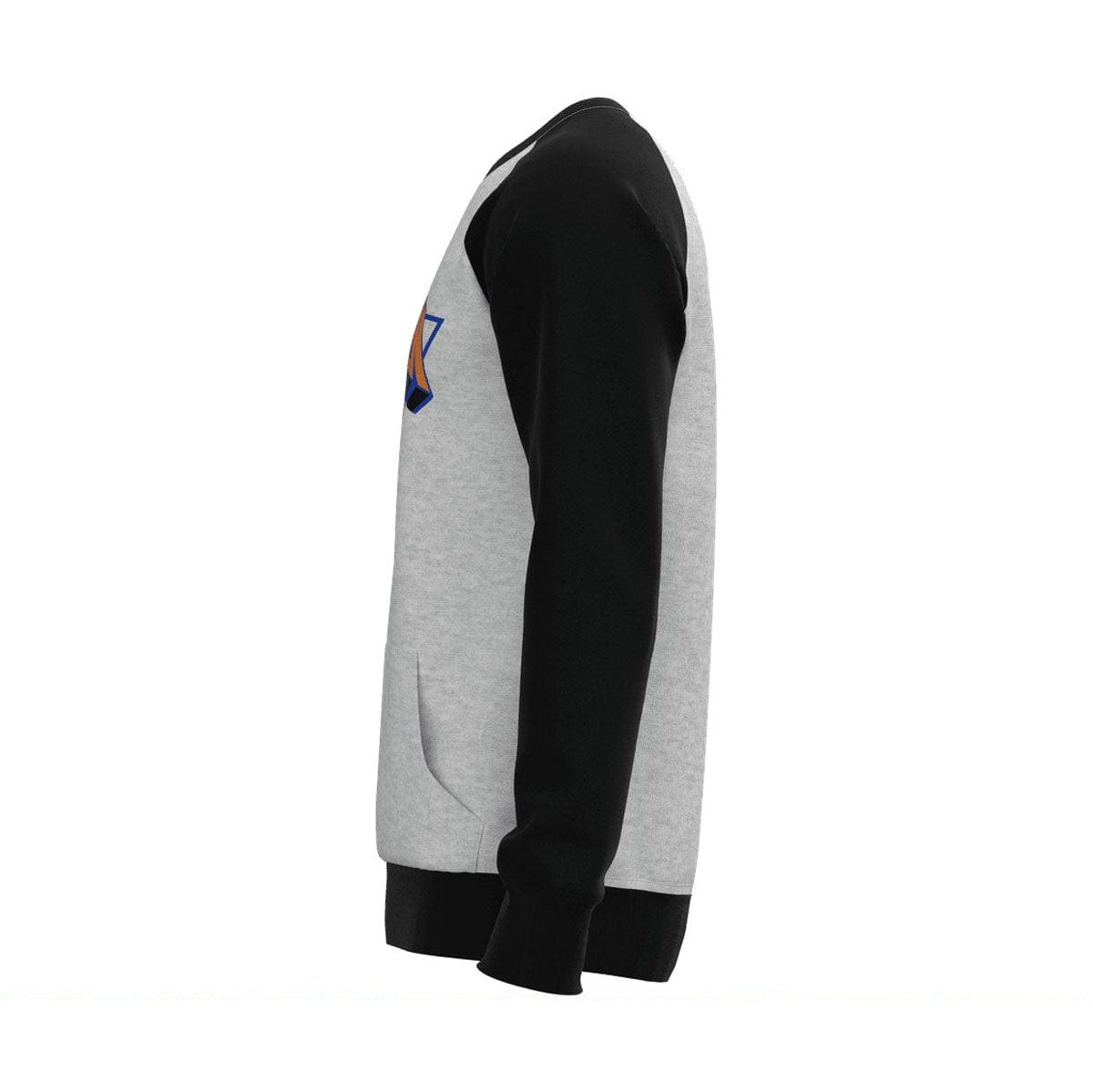 Men's New York Knicks Inspired Raglan Sweatshirt - J.HINTON