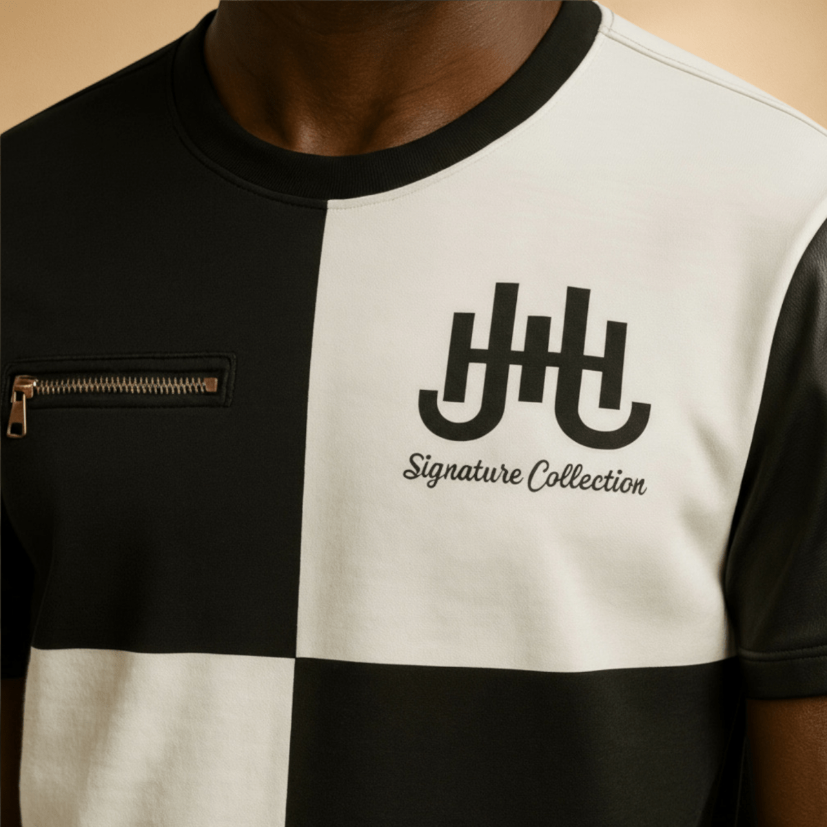Signature Color - Block Tee - J.HINTON