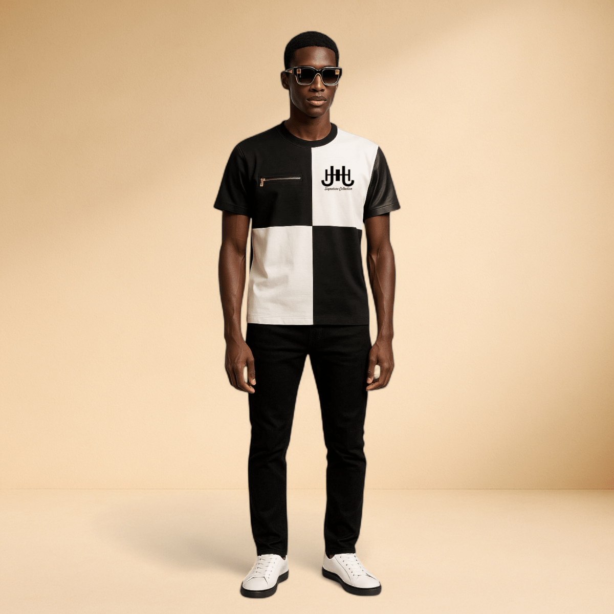 Signature Color - Block Tee - J.HINTON