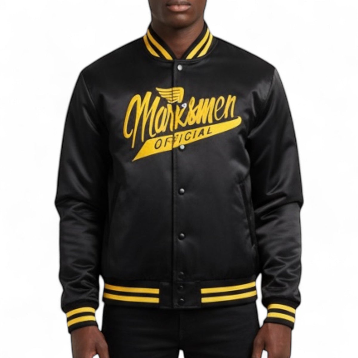 SILK SATIN BOMBER JACKETS - J.HINTON