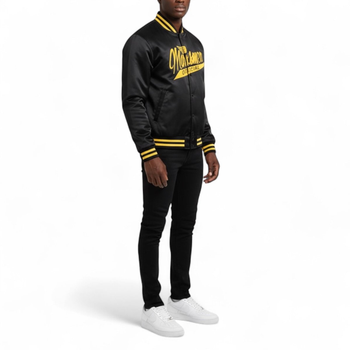 SILK SATIN BOMBER JACKETS - J.HINTON